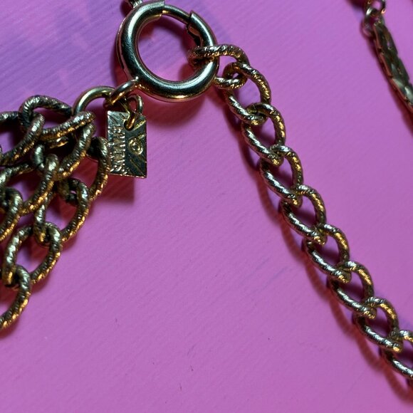 3 Bracelets Opal Teeth Rocks *Emmons Germany Dangle* Two Strands all 18k Gold Pl - Picture 10 of 13